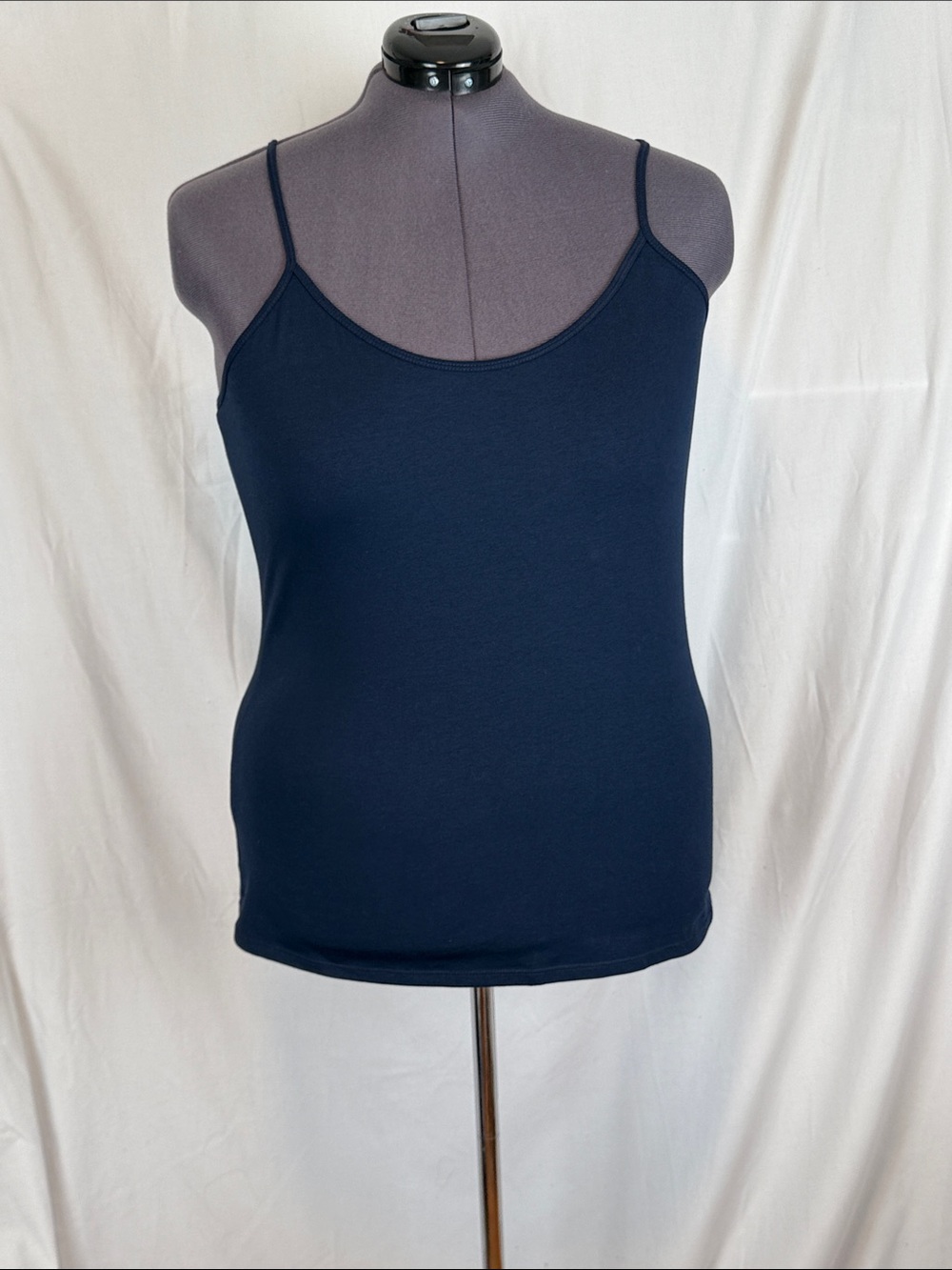 Women's Old Navy First Layer Spaghetti Strap Tank Top Cami Navy XXL NWT